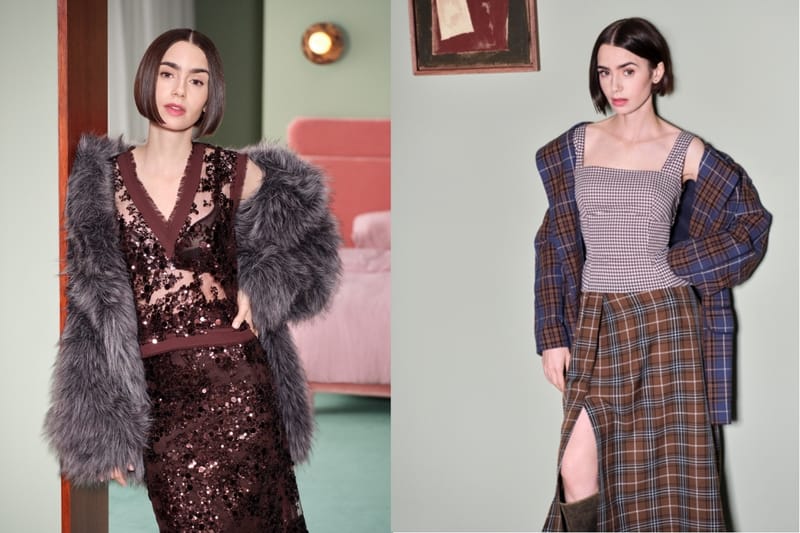 Lily Collins Gets Help From Bella Freud and Nicky Campbell in Zalando’s Latest Campaign