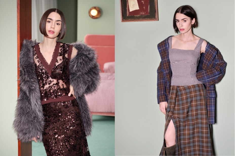 Lily Collins Gets Help From Bella Freud and Nicky Campbell in Zalando’s Latest Campaign