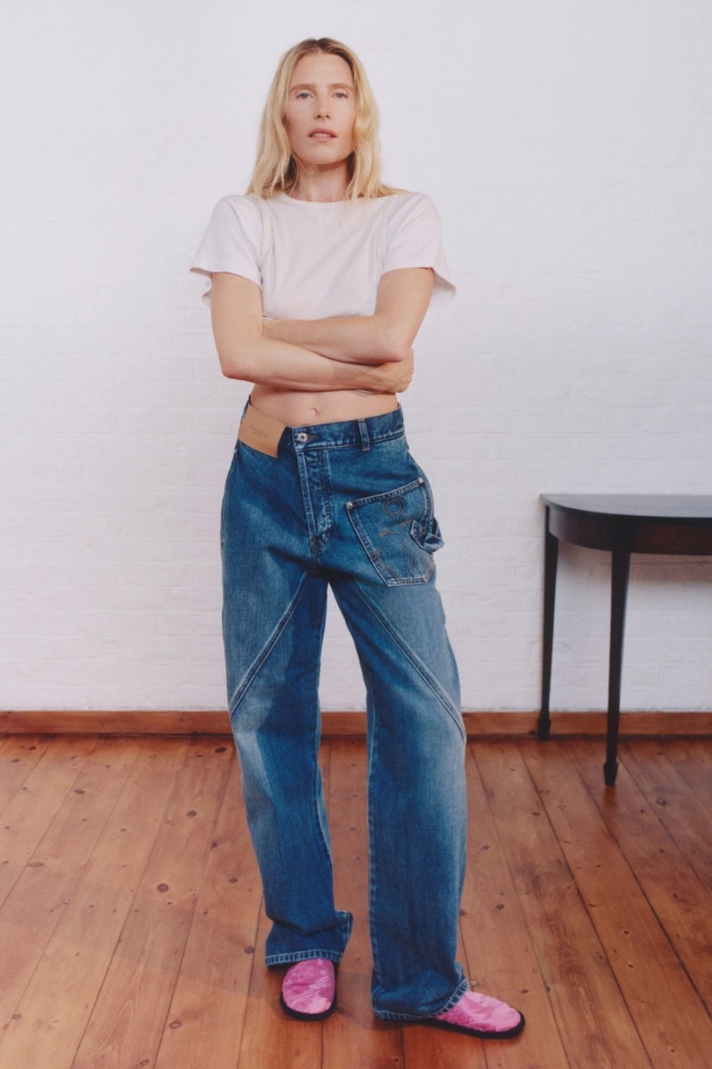 jw anderson, jonathan anderson, denim, jeans, fashion, clothes, campaign, Dree Hemingway