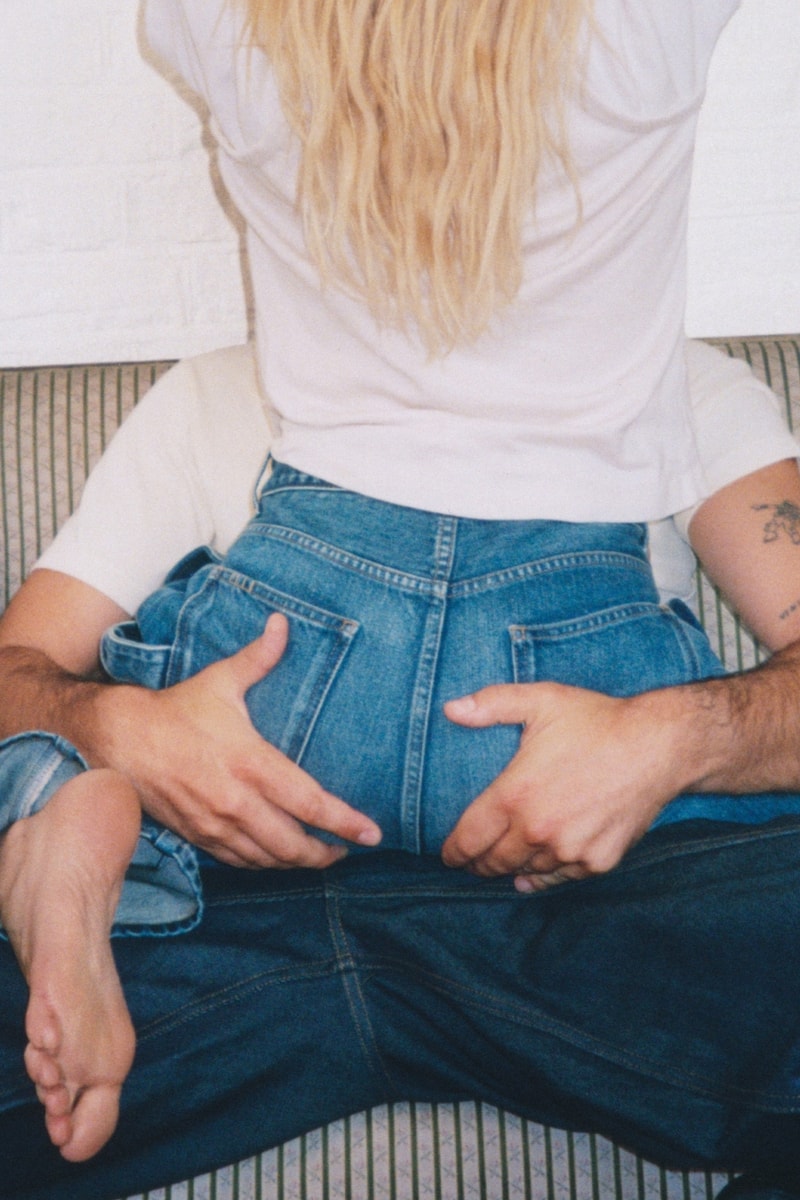 jw anderson, jonathan anderson, denim, jeans, fashion, clothes, campaign, Dree Hemingway