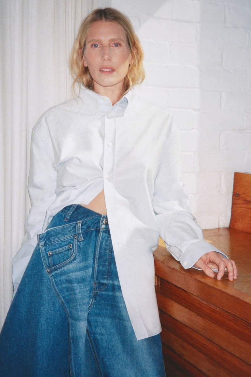 jw anderson, jonathan anderson, denim, jeans, fashion, clothes, campaign, Dree Hemingway