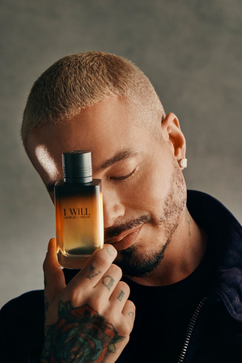 J Balvin, Giorgio Armani, I WILL Eau de Parfum, Fragrance, Campaigns