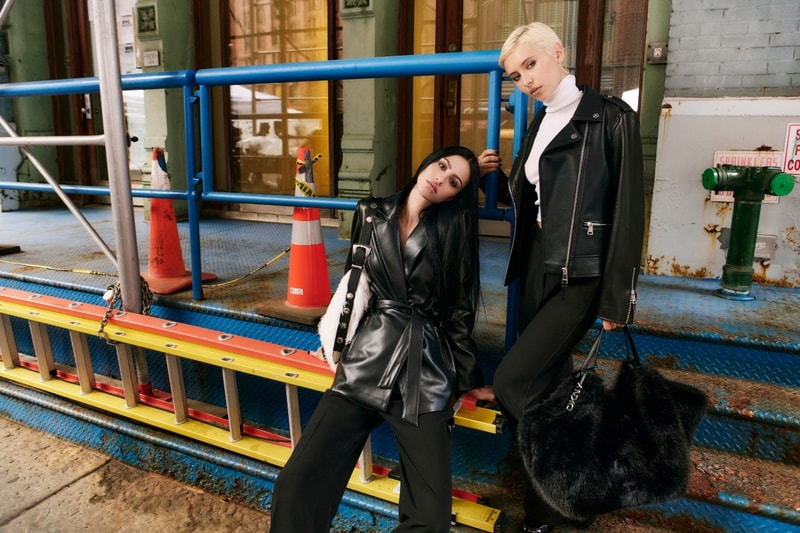 Iris Law, Amelia Gray, DKNY, New York, Fall 2026, Campaigns, Models, Fashion, Fur Coats, Handbags, Leather Jackets, Fall Fashion, Outerwear, Knitwear, Boots, Leather