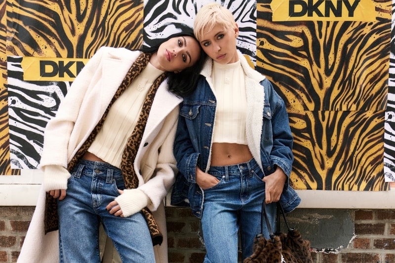 Iris Law, Amelia Gray, DKNY, New York, Fall 2026, Campaigns, Models, Fashion, Fur Coats, Handbags, Leather Jackets, Fall Fashion, Outerwear, Knitwear, Boots, Leather
