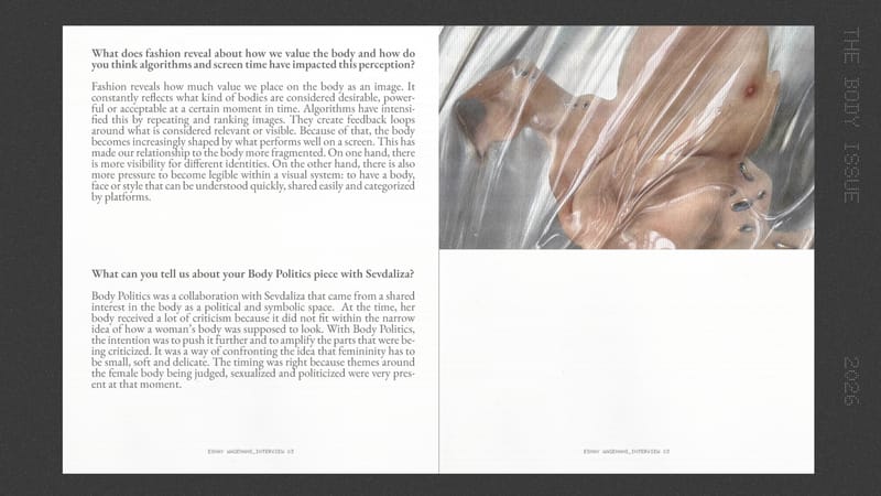 fashion expert, interview, trends, Esmay Wagemans, nude figure, bodies, prosthetics, skin, sevdaliva