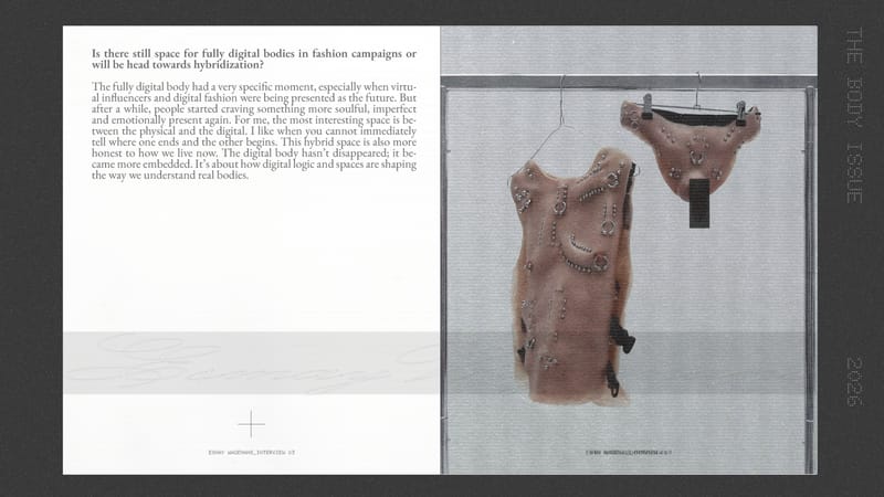 fashion expert, interview, trends, Esmay Wagemans, nude figure, bodies, prosthetics, skin, sevdaliva