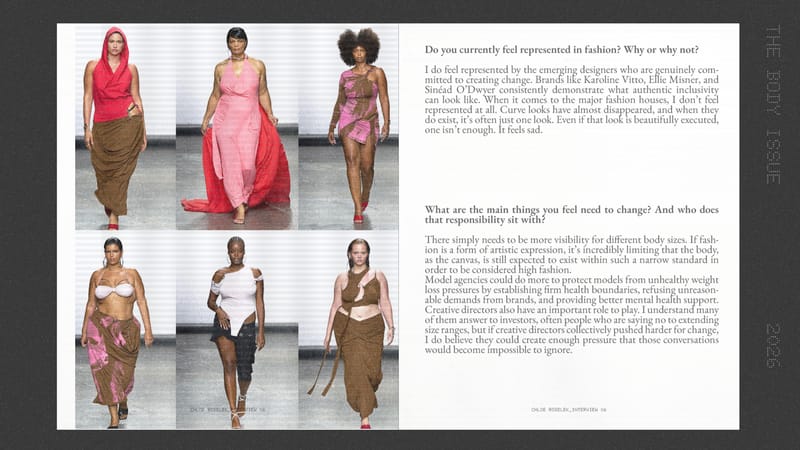 fashion expert, interview, trends, Chloe Rosolek, models, casting, plus size, bra, skirt, underwear