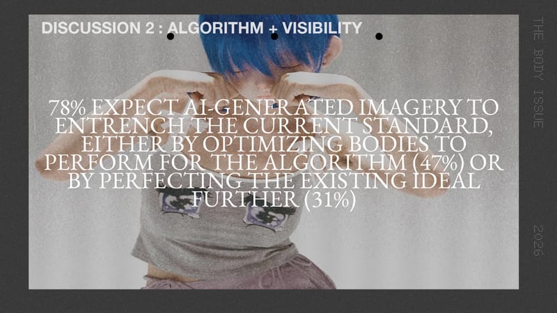 fashion trend, body, fashion history, womens bodies, trend, avatar, model, girl, AI imagery, blue hair