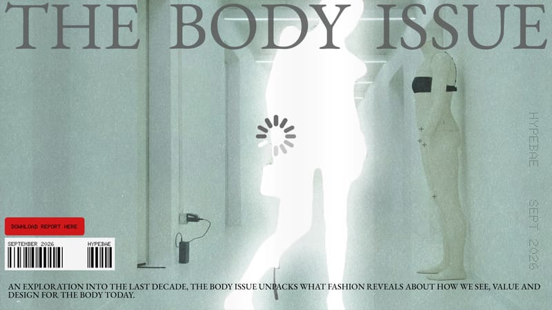body issue, silhouette figure, mannequin torso, ottolinger, trend report, trends, fashion, body