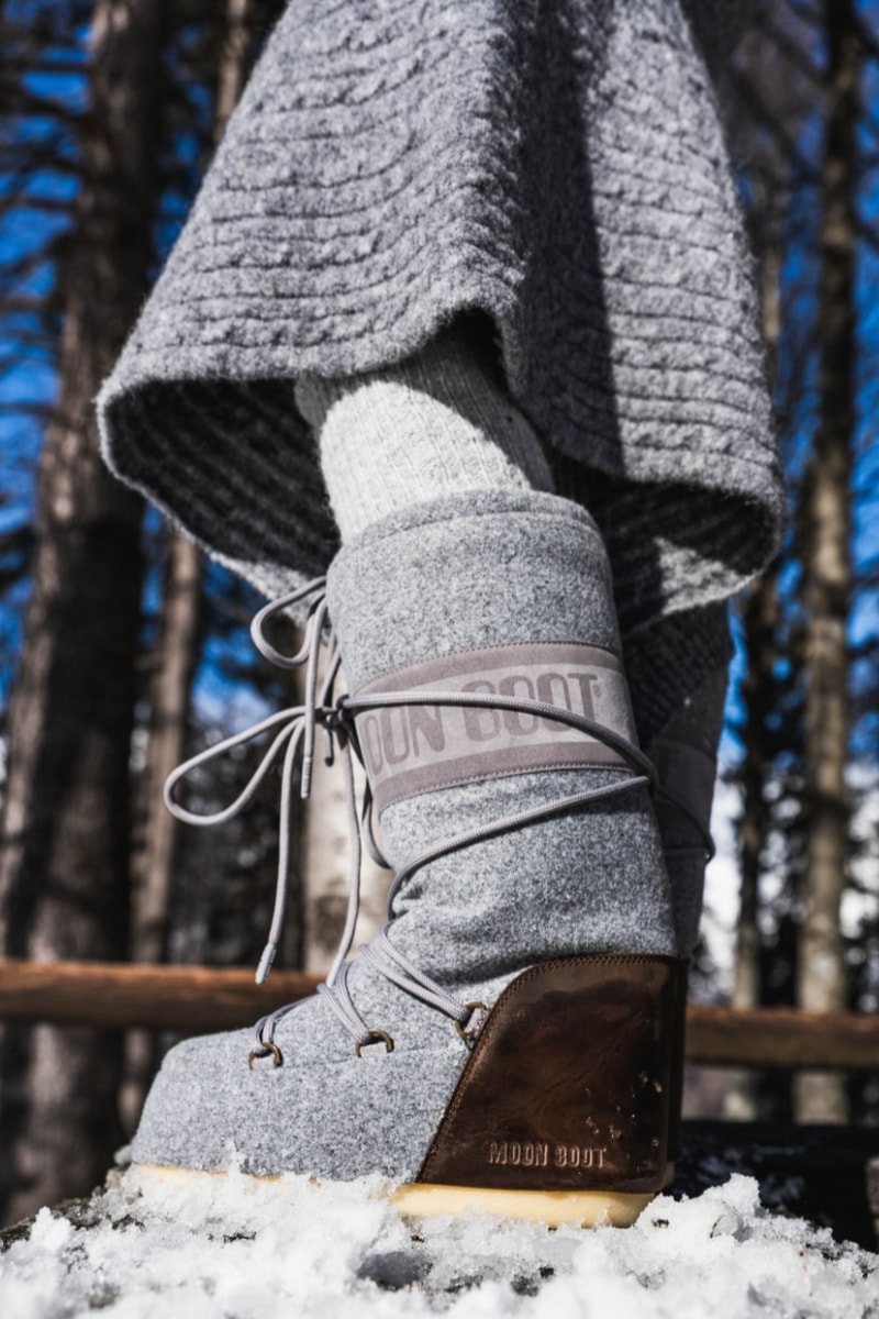 Moon Boot, FW26, Boots, Skiing, Winter Boots, Snow Boots, Slippers, Moon Boot Icon, Boots, Fall/Winter 2026, Icon Archive 1985, Cow Print, Animal Print, Footwear