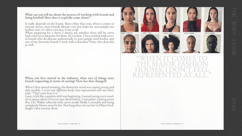 fashion expert, interview, trends, Chloe Rosolek, models, casting, plus size, bra, skirt, underwear