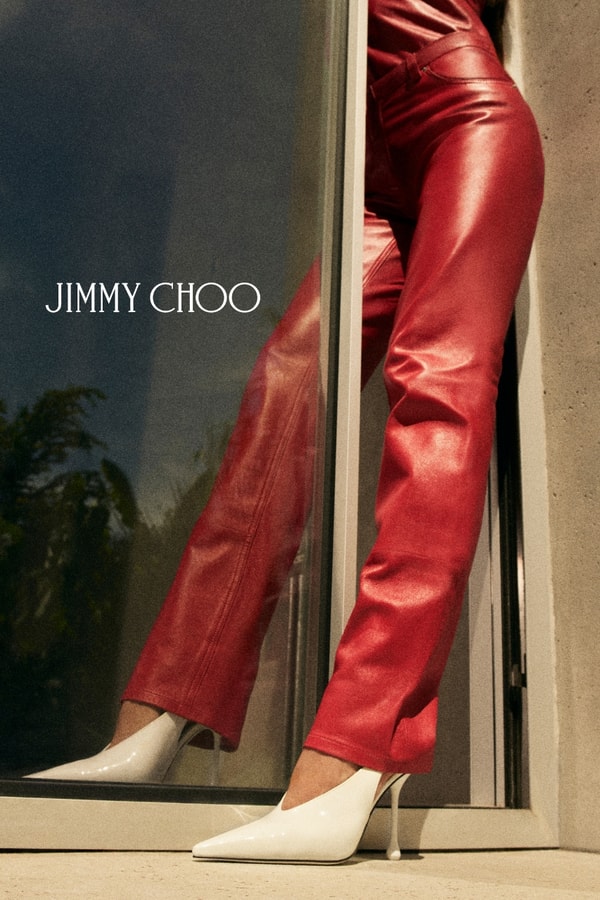 Devon Lee Carlson, Jimmy Choo, campaigns, shoes, bags, accessories, fashion