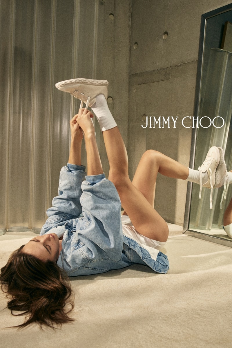 Devon Lee Carlson, Jimmy Choo, campaigns, shoes, bags, accessories, fashion