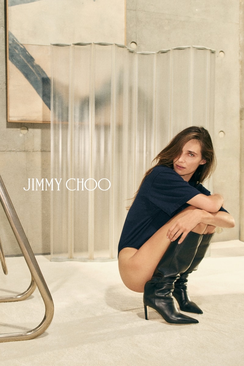 Devon Lee Carlson, Jimmy Choo, campaigns, shoes, bags, accessories, fashion