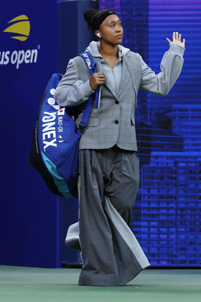 Naomi Osaka, Fashion, tennis, US Open, Grand Slams, KidSuper, Nike, Tennis Kits, Monse, AMBUSH, Thom Browne, law Roach, Jacquemus