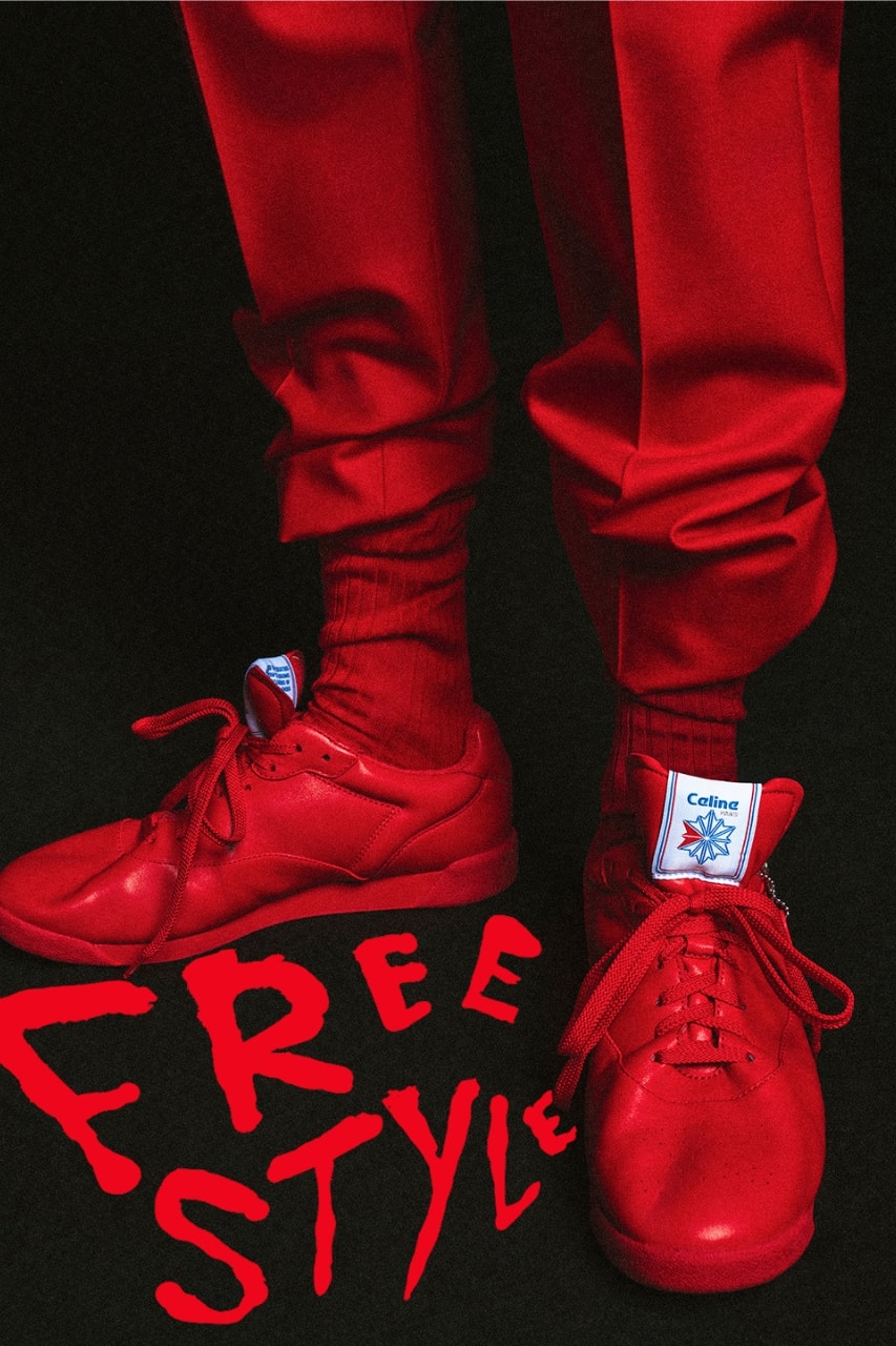Celine, Reebok, Reebok Freestyle Lo, Sneakers, Footwear, Sneaker News, Sneaker Drops, Designer Sneakers, fashion, Collaborations, Michael Rider