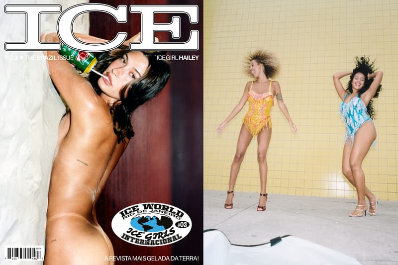 ICE Magazine Heads to Rio With Hailey Bieber