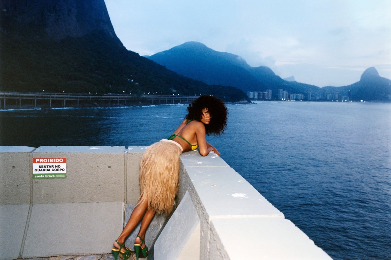 ICE Magazine, Hailey Bieber, Renell Medrano, Rio de Janeiro, brazil, models, print, photoshoot