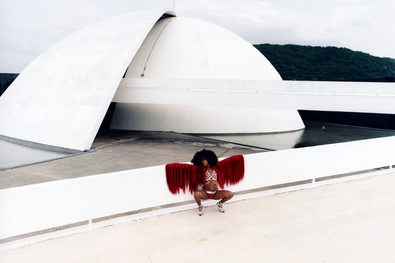 ICE Magazine, Hailey Bieber, Renell Medrano, Rio de Janeiro, brazil, models, print, photoshoot