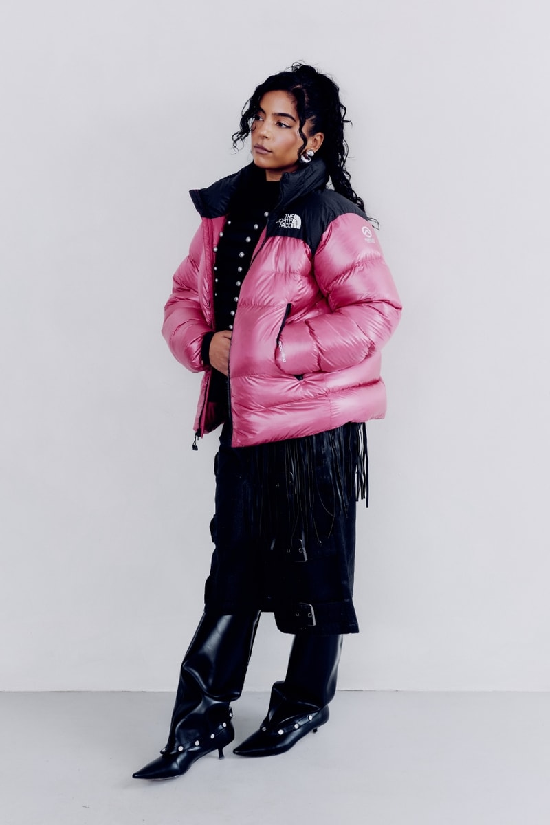 Jyoty, the north face, nuptse, puffer jacket, outerwear, fashion, campaigns