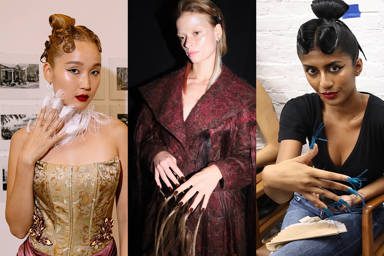 Spring/Summer 2027 Runway, New York Fashion Week, Beauty Trends, Anna Sui, Conner Ives, Sandy Liang, Coach, Nails, Makeup