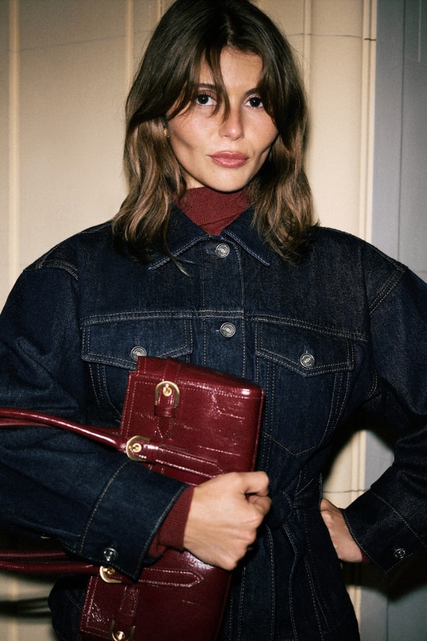 Reformation, olivia jade, clothes, fashion, campaigns, fall, crew neck