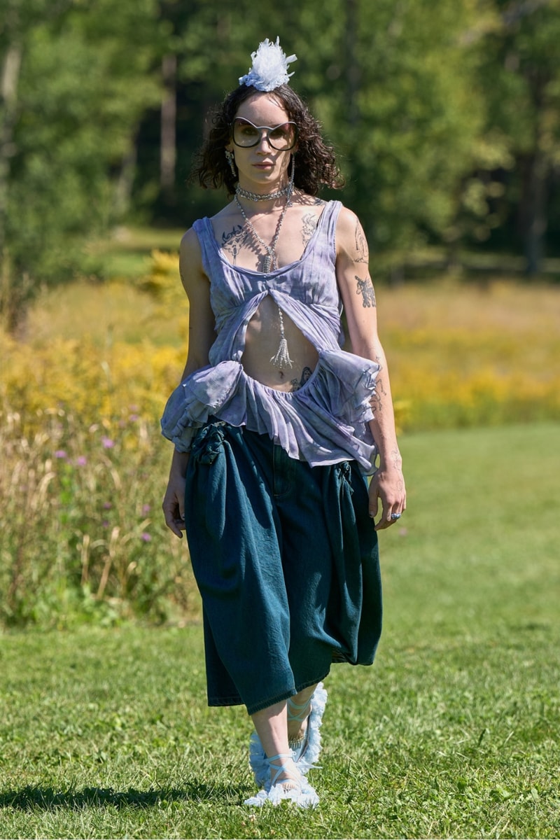 Collina Strada, Storm King Art Center, NYFW, New York Fashion Week, Spring/Summer 2027, SS27, Fashion Week, Fashion Shows, Runways, Fashion Week Trends, Models, Designers, Converse, Keen, Collaborations