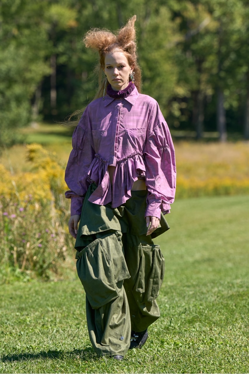 Collina Strada, Storm King Art Center, NYFW, New York Fashion Week, Spring/Summer 2027, SS27, Fashion Week, Fashion Shows, Runways, Fashion Week Trends, Models, Designers, Converse, Keen, Collaborations