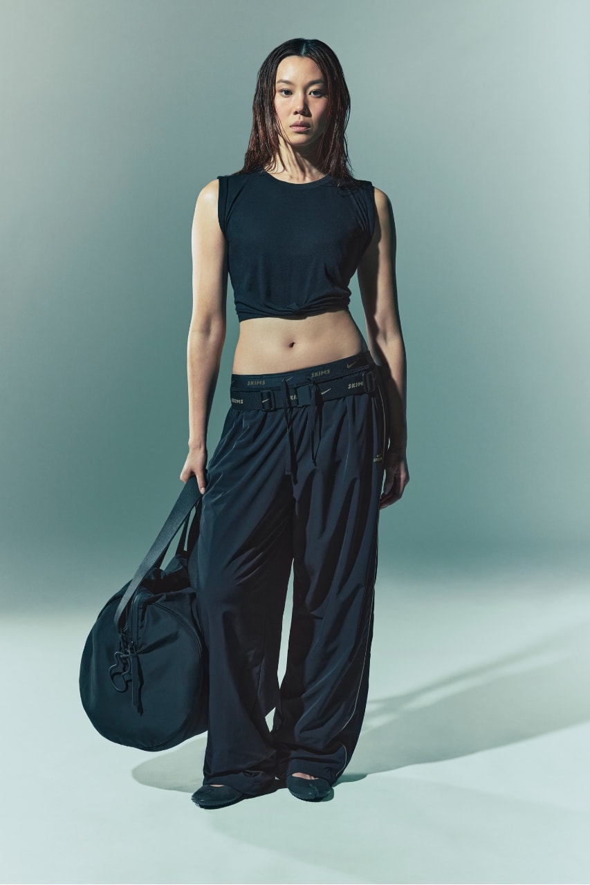 NikeSKIMS, Nike, SKIMS, Ballet, Balletcore, Kim Kardashian, Activewear, Sportswear, Pilates, Sports, Nike Satin Rift, Nike Rift, Sneakers, Fashion, Collaborations, Olympics, Chloe Kim, Anna Cockrell, Stephanie Au, Jutta Leerdam