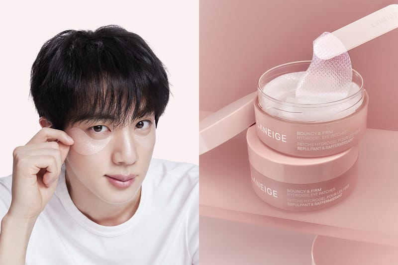 BTS Jin Spotlights Laneige's First-Ever Eye Patches