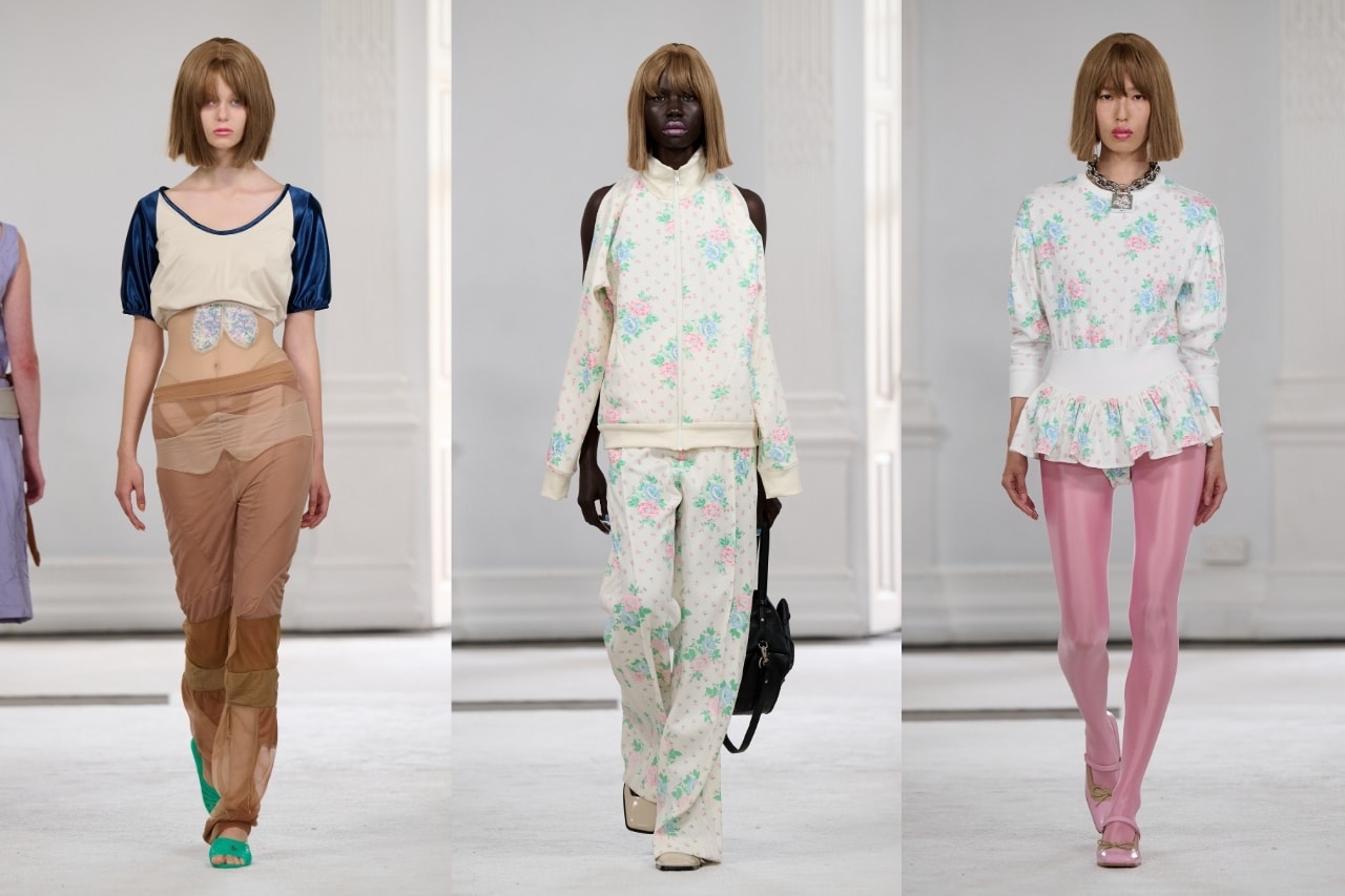 ashley williams, designer, models, wigs, stuffed animals, teddy bears, sheer dress, pink leggings