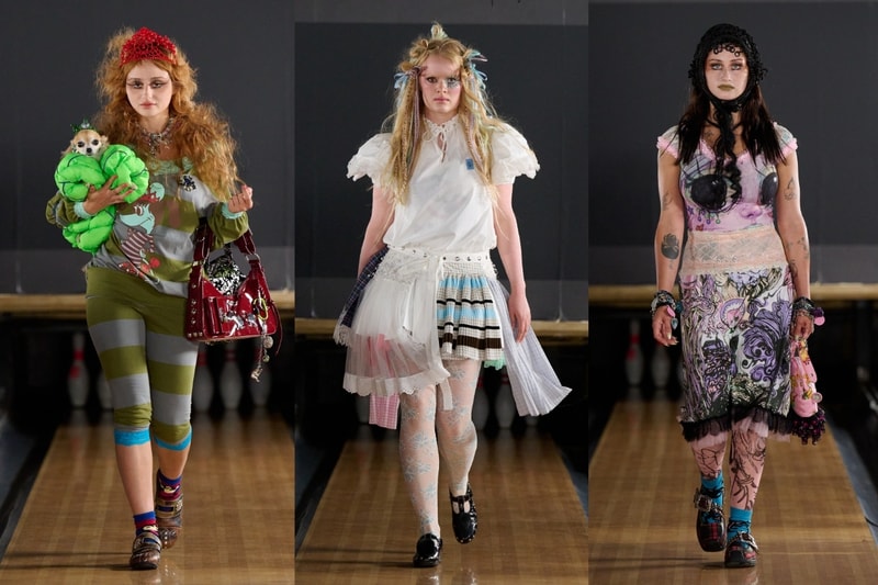 Chopova Lowena, fashion, runway, catwalk, models, clothes, London