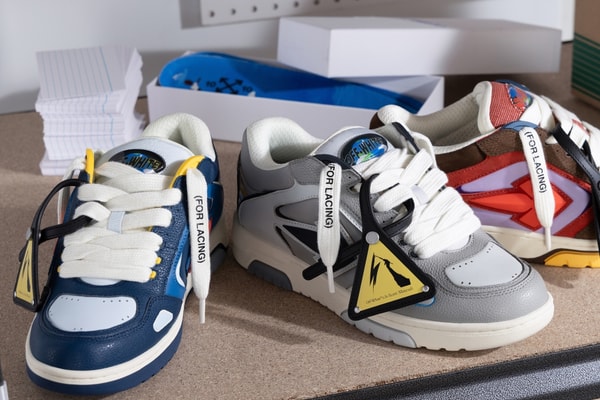 Off-White, archives, designers, sneakers, shoes, Kid Cudi, Renell Medrano, Veneda Carter, Ava Nirui