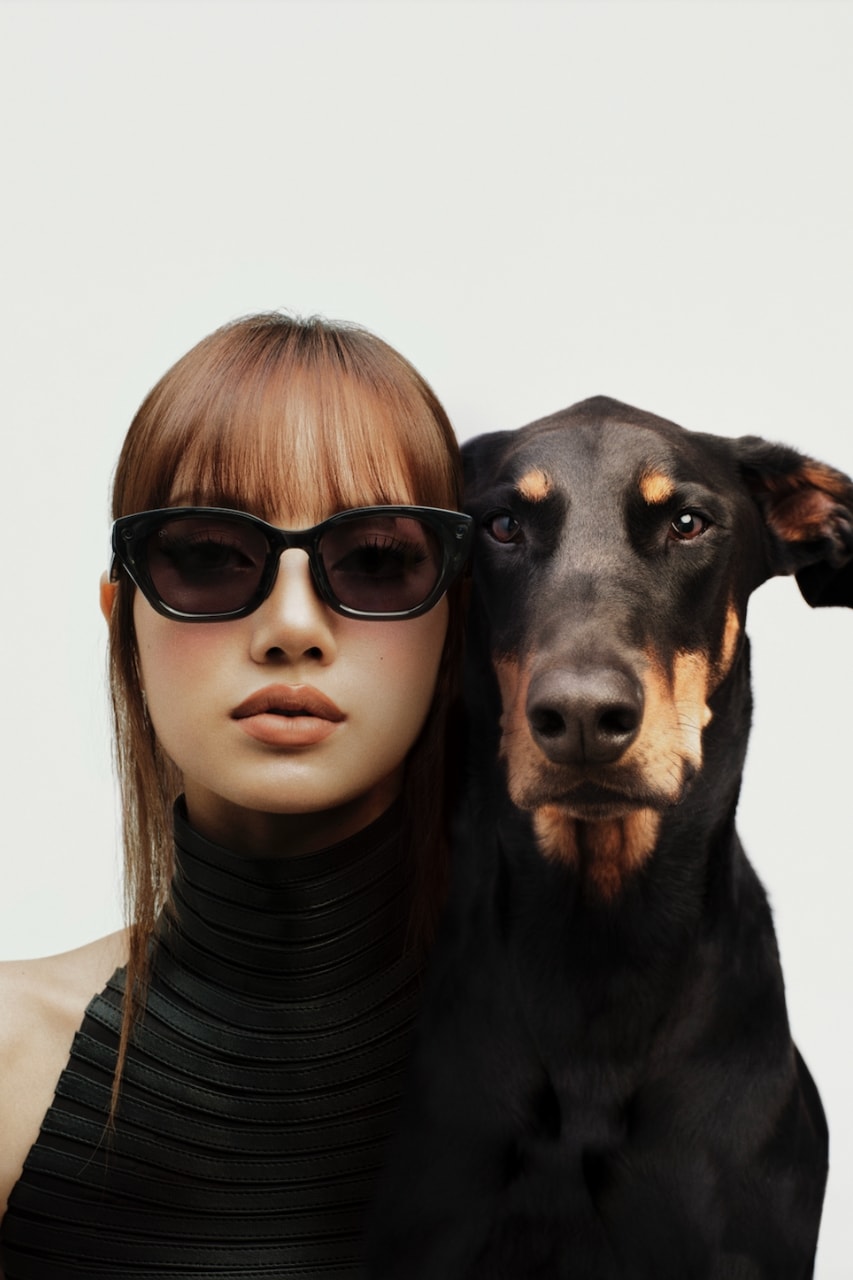 lisa, blackpink, meta, meta glasses, smart glasses, technology, accessories, campaigns