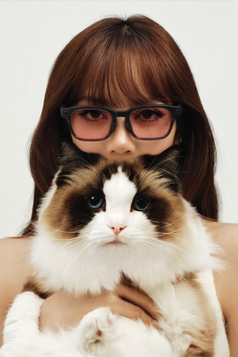 lisa, blackpink, meta, meta glasses, smart glasses, technology, accessories, campaigns