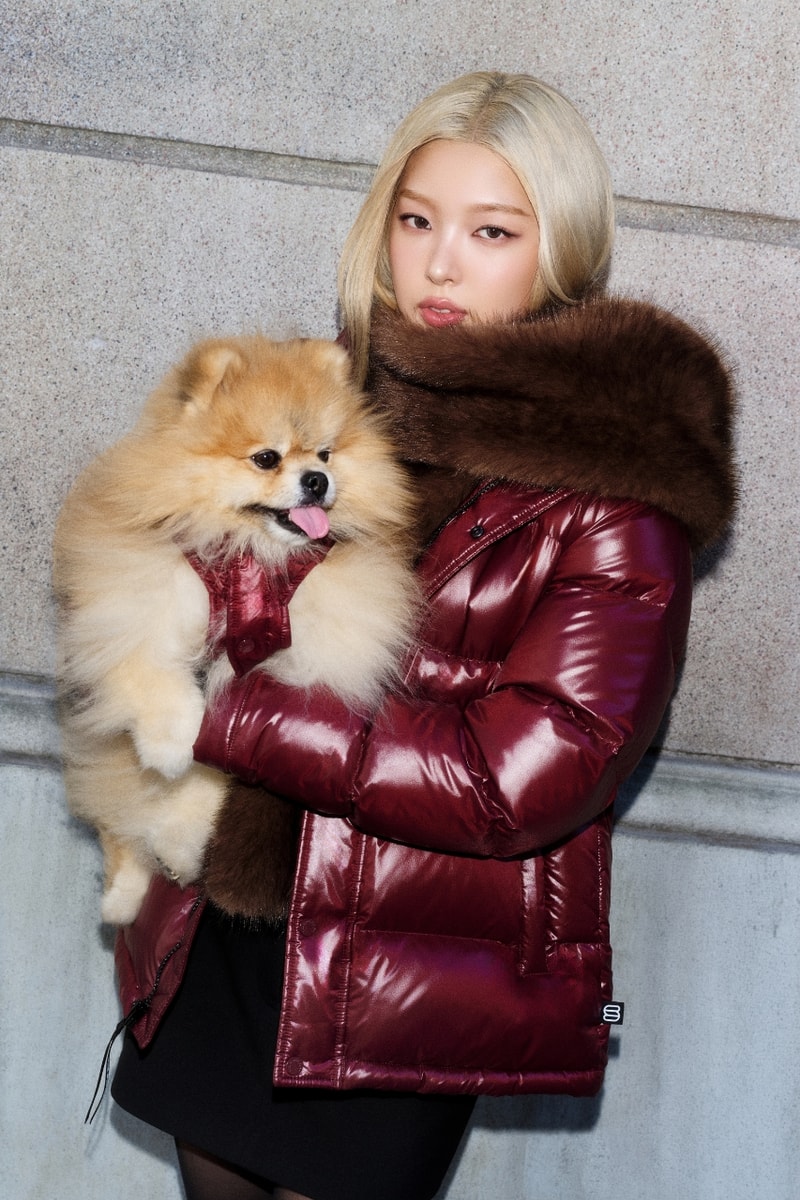 Yoonchae, Aritzia, super puff jacket, puffer coat, clothes, fashion, fall, campaigns