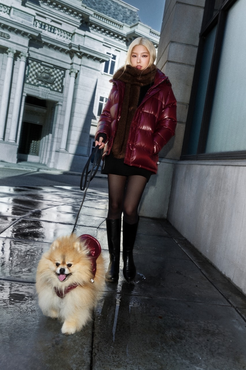 Yoonchae, Aritzia, super puff jacket, puffer coat, clothes, fashion, fall, campaigns