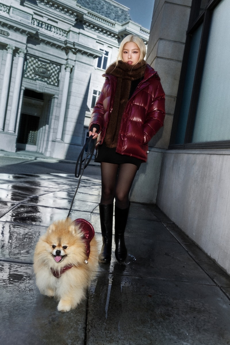 Yoonchae, Aritzia, super puff jacket, puffer coat, clothes, fashion, fall, campaigns