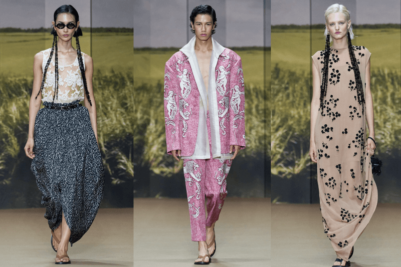 milan fashion week, runway, diesel, prada, models, 