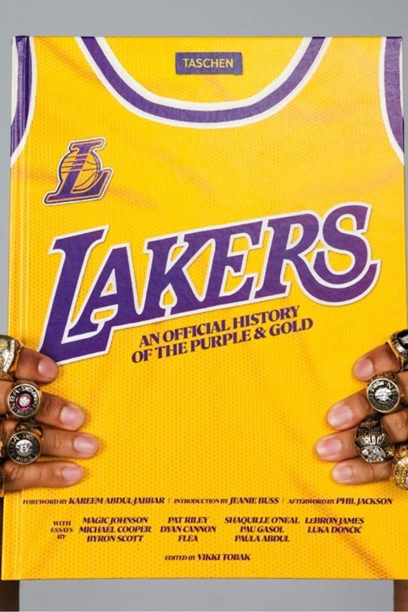 TASCHEN, Los Angeles Lakers, NBA, Basketball, Coffee Table Books, Art Books, Sports, Athletes, Kareem Abdul-Jabbar, LeBron James, Shaquille O'Neal, Magic Johnson, NBA Championship