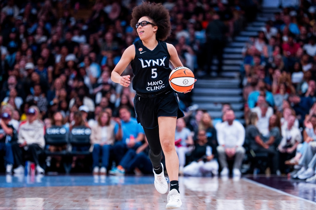 Olivia Miles, WNBA, Rookie of the Year, Adidas, Minnesota Lynx, WNBA ROTY, Basketball, Adidas Basketball, Athletes, Partnerships, Collaborations, Basketball Shoes, WNBA Playoffs