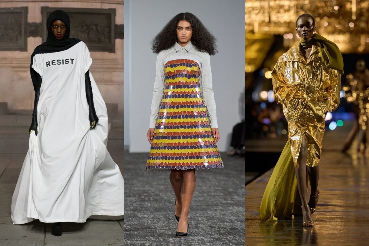 Paris fashion week, ss27, runways, Matières Fécales, Anrealage, Saint Laurent, Maison Margiela