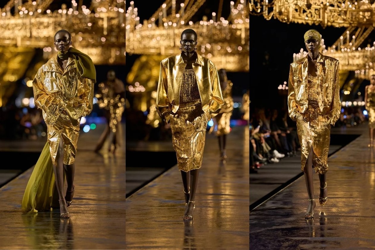Paris fashion week, ss27, runways, Matières Fécales, Anrealage, Saint Laurent, Maison Margiela
