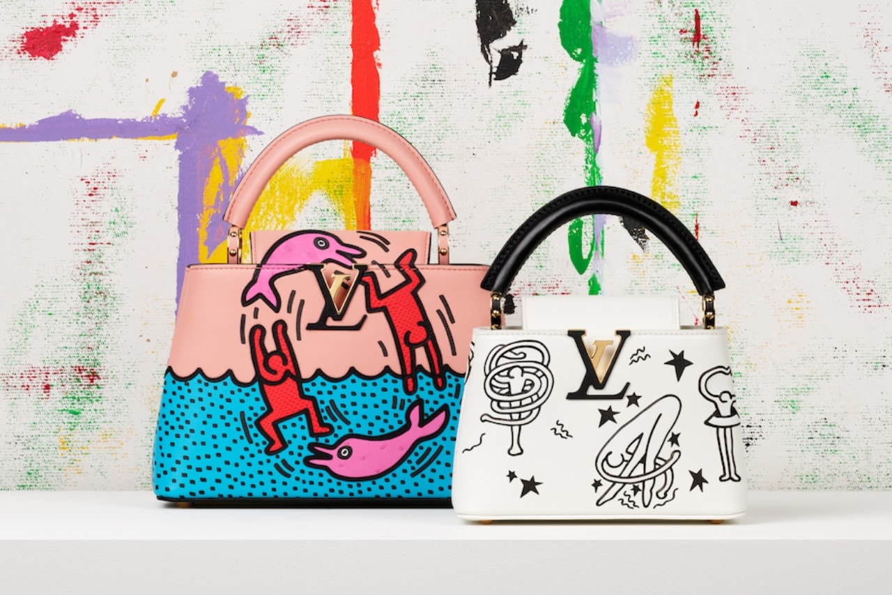 Keith Haring, Louis Vuitton, hanadbags, bags, accessories, fashion, luxury, art, campaigns