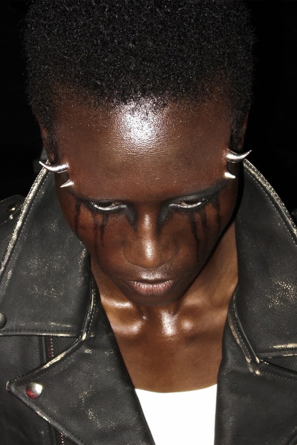 Matières Fécales, Fecal Matter, Paris Fashion Week, Spring/Summer 2027, SFX, The Ninety Nine Percent, Runway Beauty, Skin Spikes