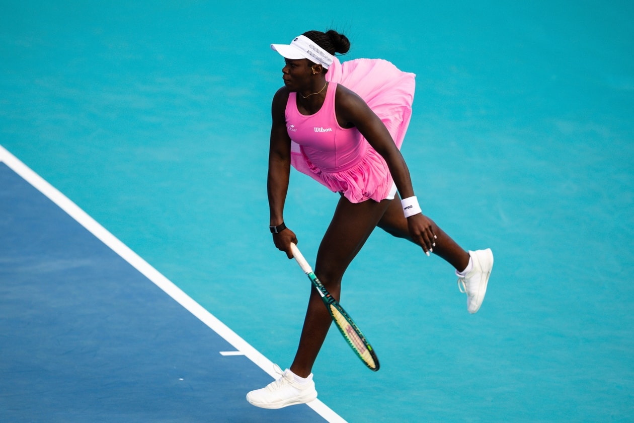 Wilson, Wilson Sportswear, Tennis, Marta Kostyuk, Victoria Mboko, Vicky Mboko, Wimbledon, US Open, French open, Australian Open, Miami Open