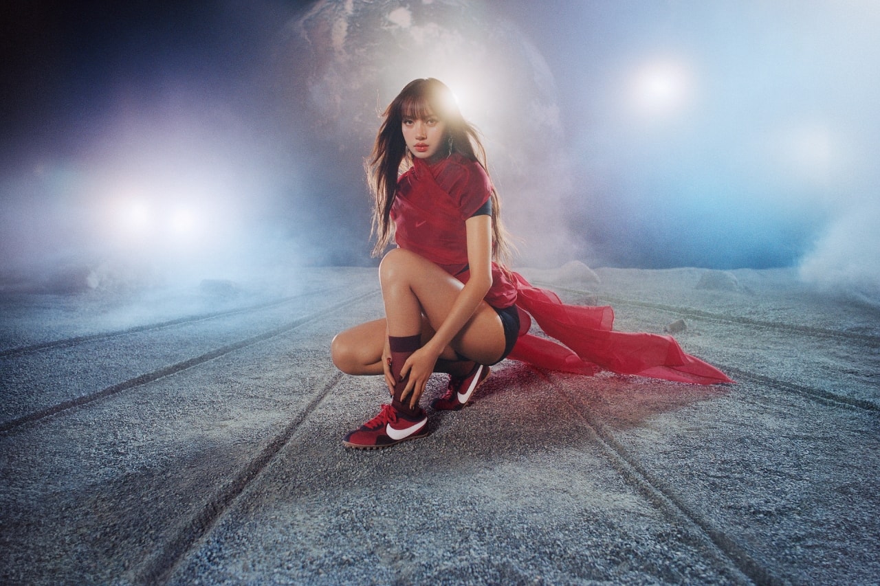 LISA, Nike, Nike Moon Shoe, The Kim Sisters, The Moon Landing, Campaigns, K-Pop, Sneakers, Footwear, Sneaker News, Sneaker Drops, Footwear news, Artists, Music, Pop Stars, BLACKPINK
