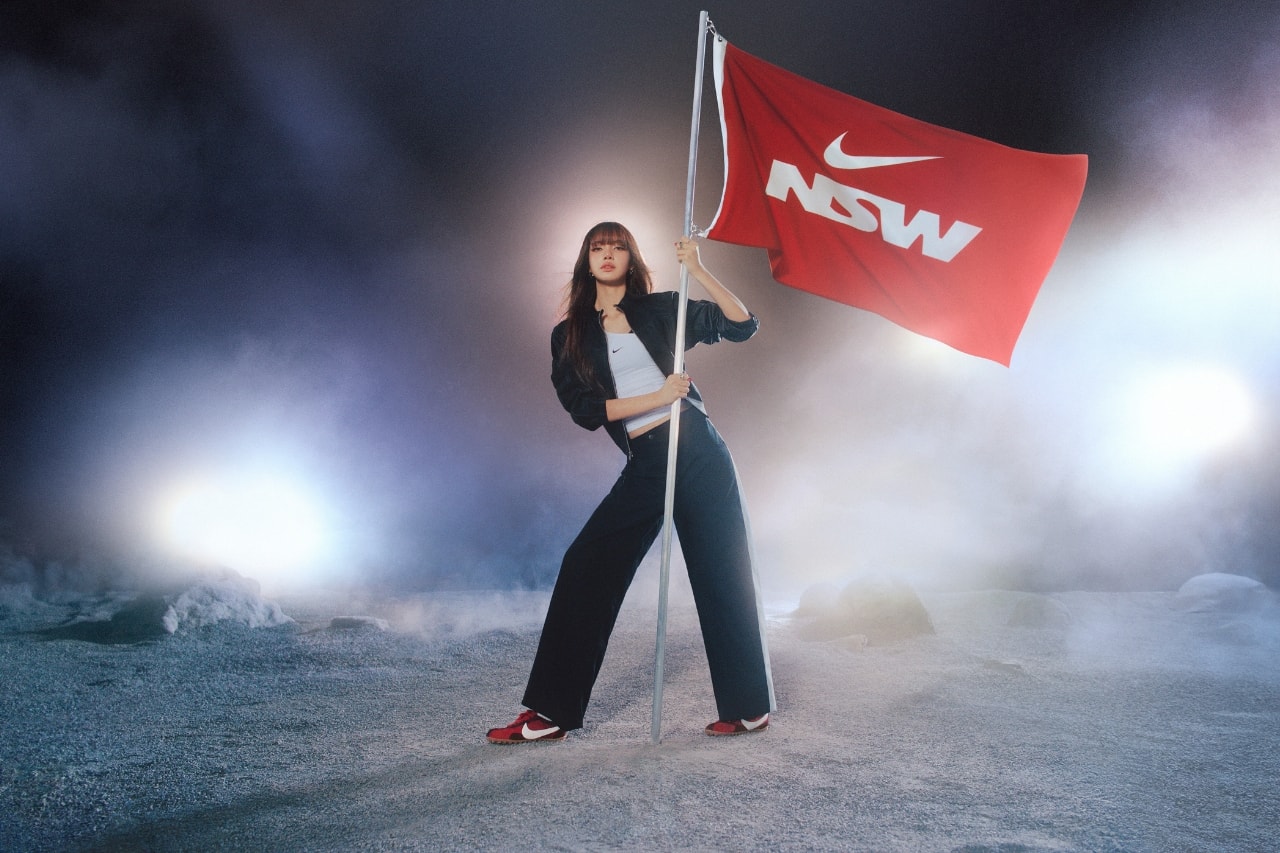LISA, Nike, Nike Moon Shoe, The Kim Sisters, The Moon Landing, Campaigns, K-Pop, Sneakers, Footwear, Sneaker News, Sneaker Drops, Footwear news, Artists, Music, Pop Stars, BLACKPINK