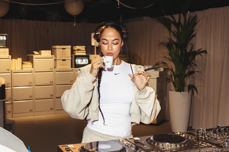JD Sports, Nike, tracksuit, studio fleece, hoodie, clothes, events, jazzy, nia smith