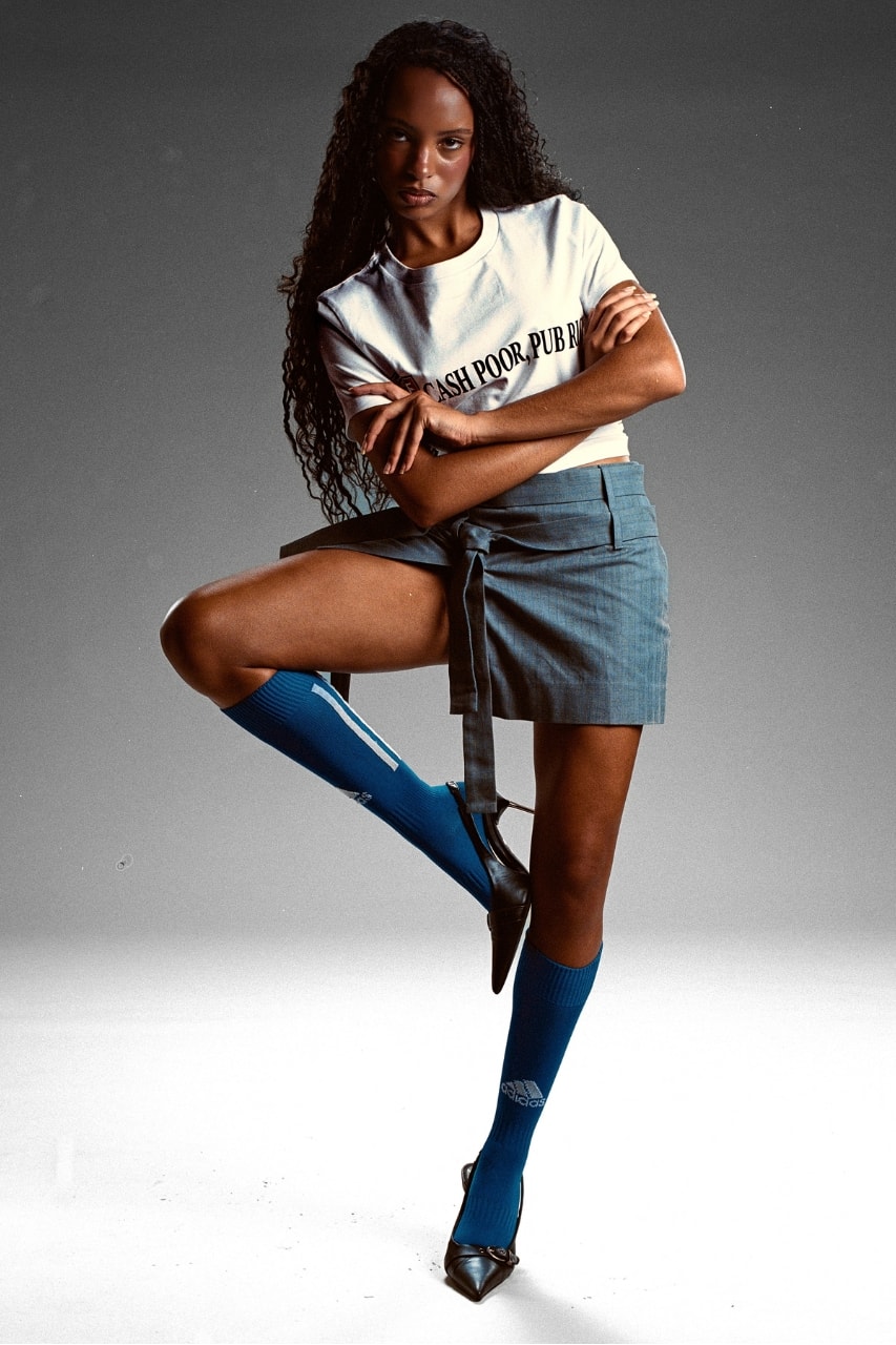 Hattie Crowther, Fashion, football, soccer, Upcycling, Sustainability, Sustainable Fashion, Football Kits, Football Jerseys, Soccer Jerseys, British Fashion, British Designers
